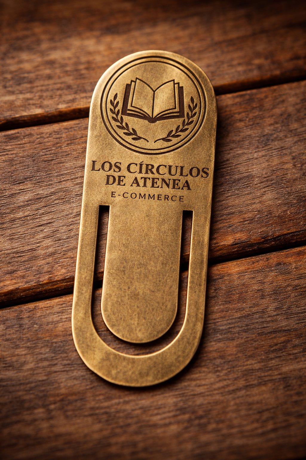 Marcapáginas metálico